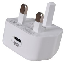 Fast Charge USB-C Charger Universal Plug 20W PD Low Profile Home Office Travel