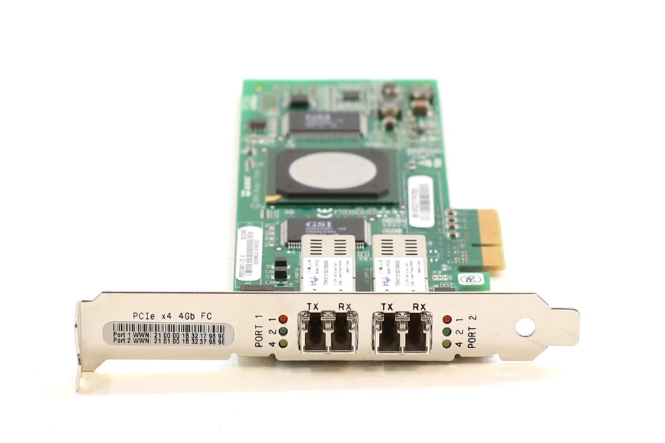 IBM QLE2462 Dual-Port 4GbE Fibre Channel PCIe Host Bus Adapter FRU P/N: 39R6528 - Image 3 of 4