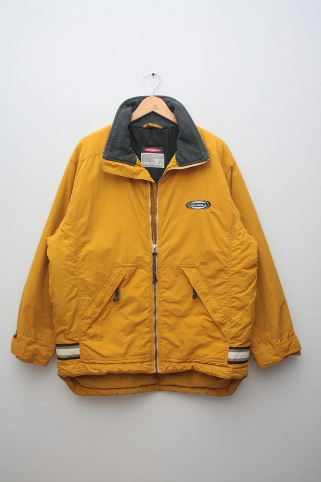 O'Neill Vintage Yellow Black Jacket Men's - Image 2 of 4