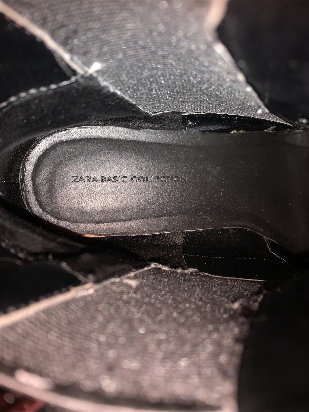 Zara Basic Collection Burgundy Pull On Booties  7… - image 7