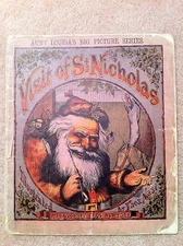 Visit of St. Nicholas, Moore, Nast, McLoughlin Christmas Aunt Louisa's RARE 1869