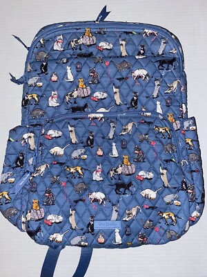 Vera Bradley essential large backpack Cat’s Meow nwt Vera Bradley Women main image 4