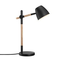 Nordlux | Theo | Tischlampe | Schwarz | GU10 | IP20 | Metall/Holz