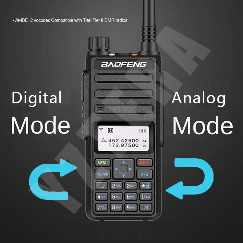 Baofeng DM-1801 DR-1801UV DMR Digital Radio Dual Band Tier 1