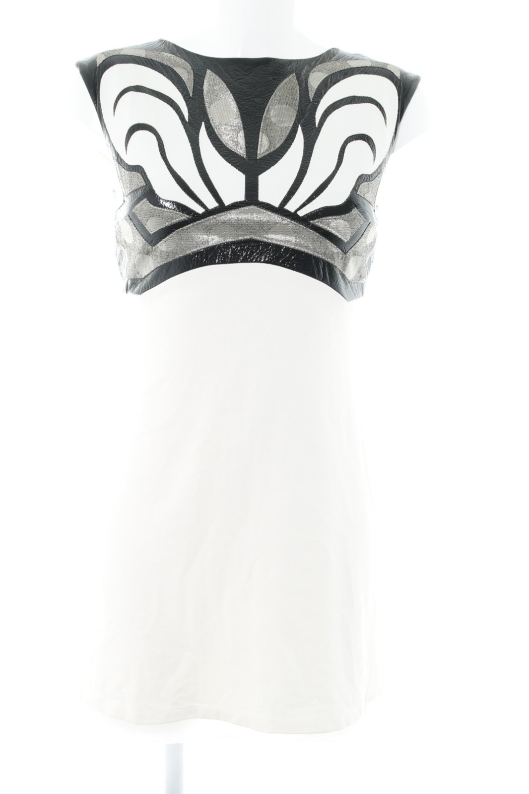 Robe de cocktail beige fantaisie | Cario Mode