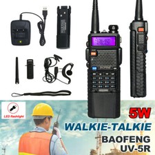 BaoFeng UV-5R 3800mAh Battery Two Way Ham Radio Dual Band UHF VHF Long Range UK
