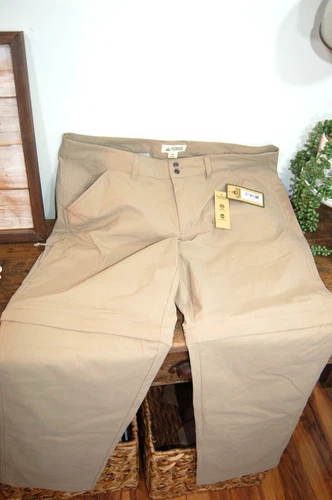 Women's Ultimate Terrain Nylon Zip Off Pants Sz 14 Tan