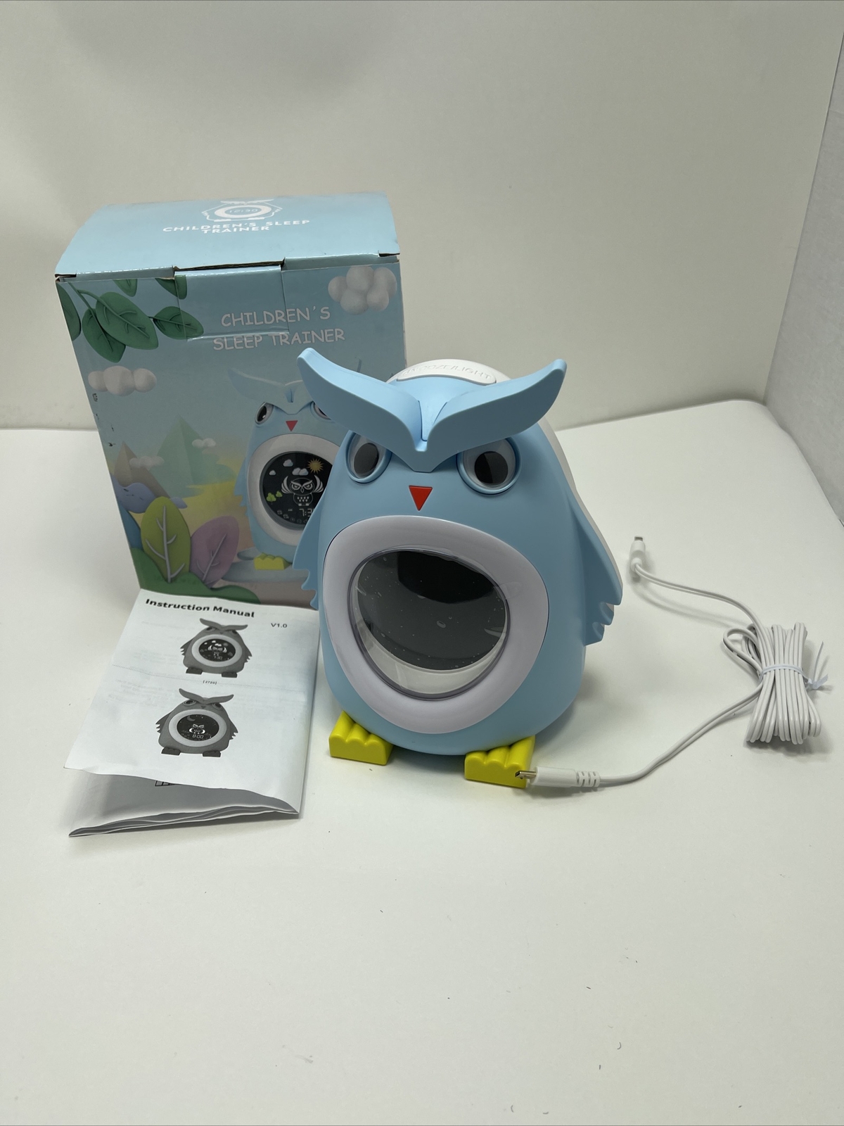 Time to Wake Alarm Clock for Kids with Wake-Up Light and Sleep Trainer-image