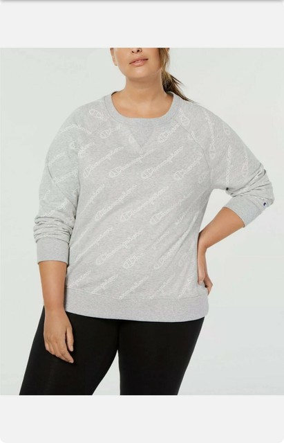 plus size champion sweatshirt