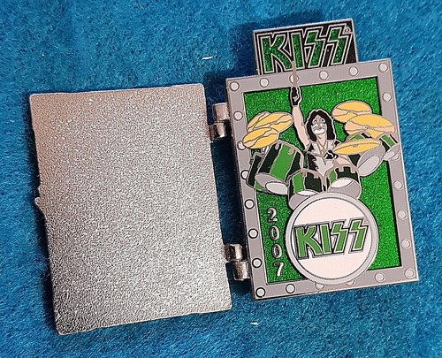 MONTREAL CANADA KISS DOOR SERIES PETER CRISS DRUMKIT 2007 Hard Rock Cafe PIN LE - Picture 2 of 2