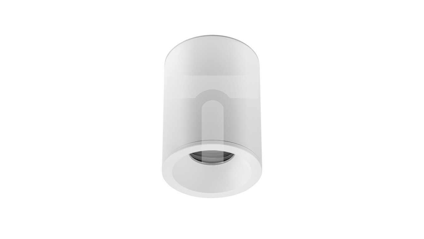 Ceiling luminaire SENSA AQUA aluminum 85x115 IP54 max 50W round white OS- /T2UK