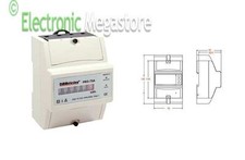 CONTATORE ENERGIA ELETTRICA PRO-75A 100A CLASSE1 CORRENTE KILOWATT ELETTRICO