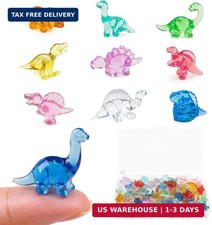 100PCS Mini Dinosaur Figurines: Tiny Resin Animals Bulk Pack