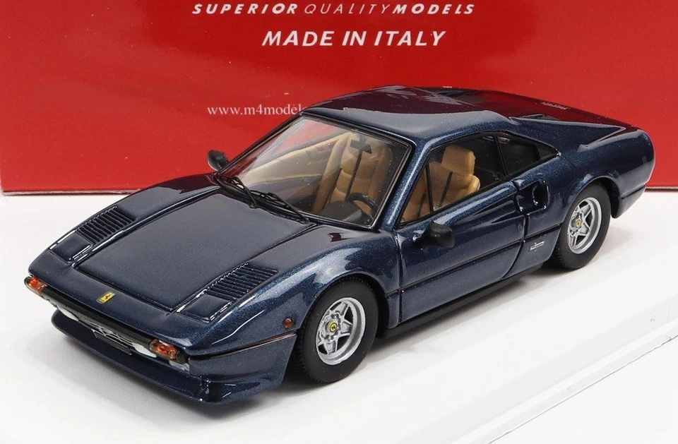 1/43 BEST MODEL FERRARI 308 GTB 1980 BLUE - Immagine 3 di 3