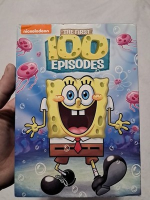 SpongeBob SquarePants: The First 100 Episodes DVD Set (14-Discs, 2020)