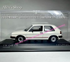 Limited Minichamps 1/43 VW Golf GTI 2 Door 1985 White Age14+