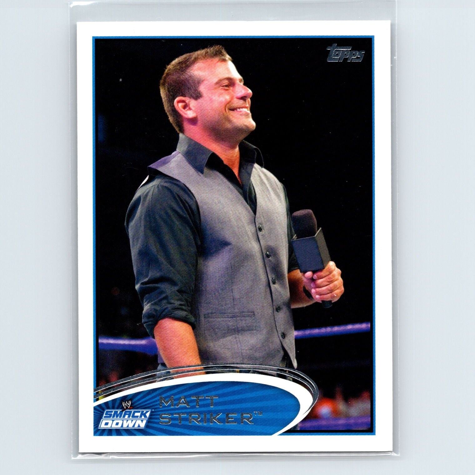 2012 Topps WWE Matt Striker #24