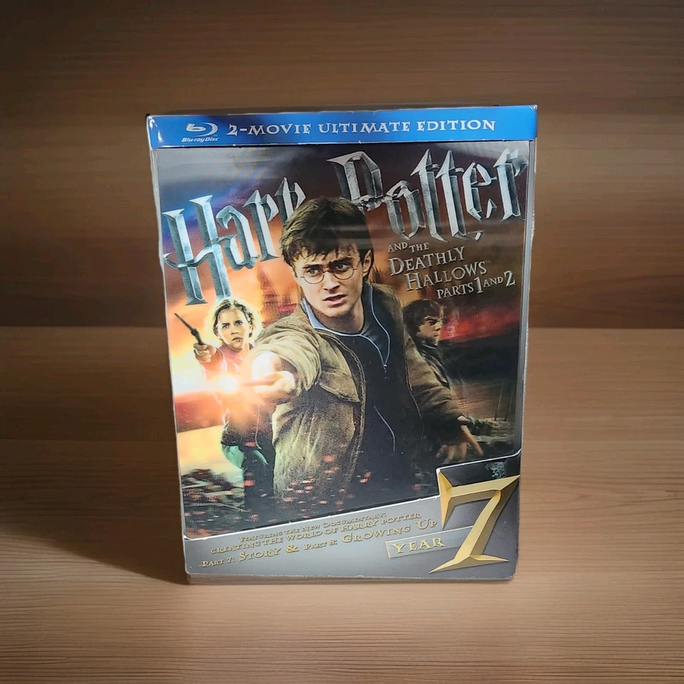 Harry Potter and the Deathly Hallows PART 1-2 Ultimate Edition Disc Blu-ray - Image 3 of 4