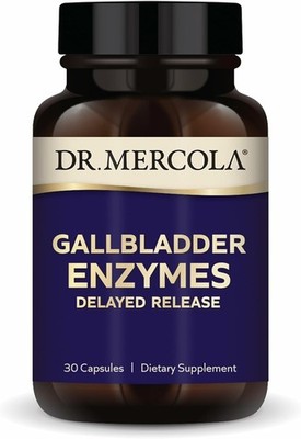 Dr. Mercola Gallbladder Enzymes - Gallbladder & Digestive Health Support - Inclu