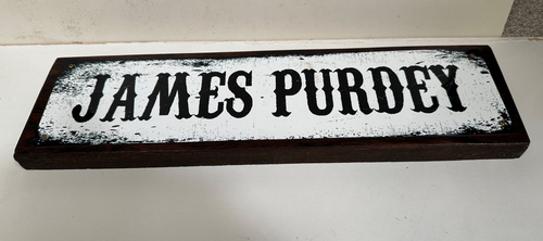 James Purdey Sign Mounted On Wooden Plaque - Picture 2 of 2