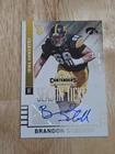 2015 Contenders Draft Picks BRANDON SCHERFF Autograph #158 Rookie Auto Iowa