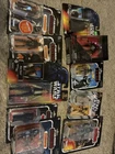 Star Wars Lot Action Figure 10 X Figures rare Darth Revan Black NO  RESERVE