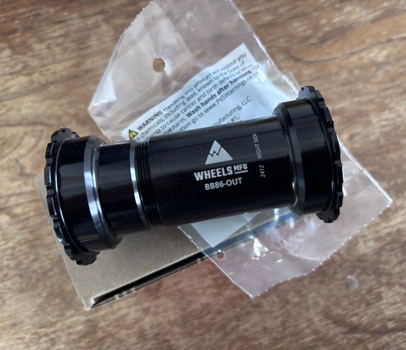 Wheels Manufacturing BB86 24mm Press Together Bottom Bracket