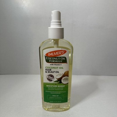 New Coconut Oil Formula with Vitamin E, Scalp Oil Moisture Boost, 5.1 fl