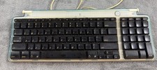 Vintage Apple Teal Blue Model M2452 USB Wired Keyboard Tested Works