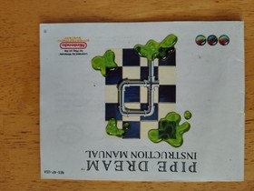 Nintendo NES Pipe Dream With Manual And Sleeve 