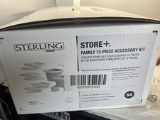 Kohler STERLING STORE 88038700-0 Shelf Accessory Kit - White - 12-Piece