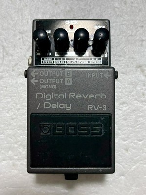 Boss RV-3 Digital Reverb Delay Guitar Effect Pedal Used from Japan