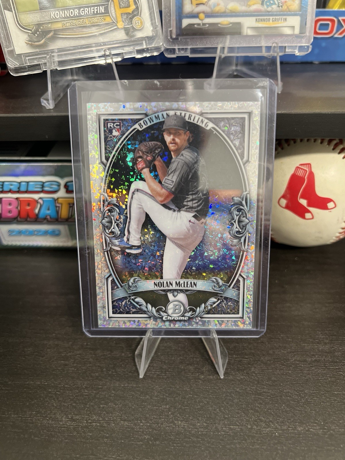 2026 Bowman Baseball - Nolan McLean Bowman Sterling Rookie Mini Diamond /150 RC