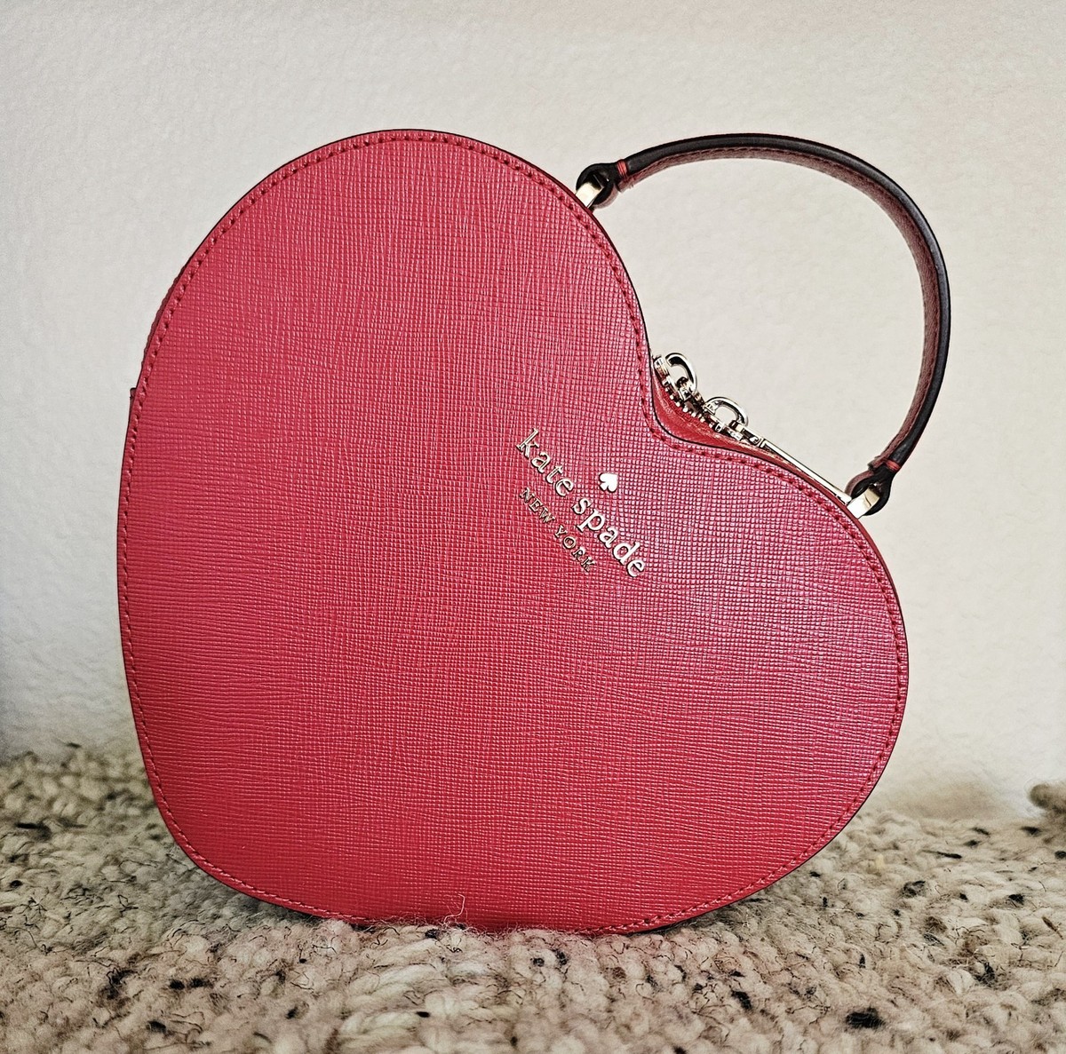 Kate Spade New York Love Shack Heart Crossbody/Handle Bag Candied 