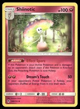 Shiinotic 148/214 Uncommon Lost Thunder Pokemon Lightly Played