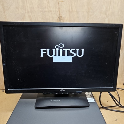 FUJITSU E20T-6 LED 20 '' Monitor LCD Display VGA Tested Working As It Should