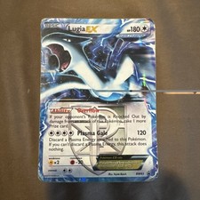 black lugia pokemon card M Shadow Lugia Ex Hp1000 Black Foil Fan Art Card 159/300 Holy Wrath 