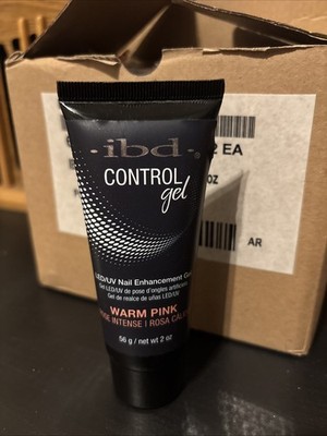 12PK! IBD Pro-Hybrid Nail Control Gel Warm Pink LED/UV Builder Enhancement Gel