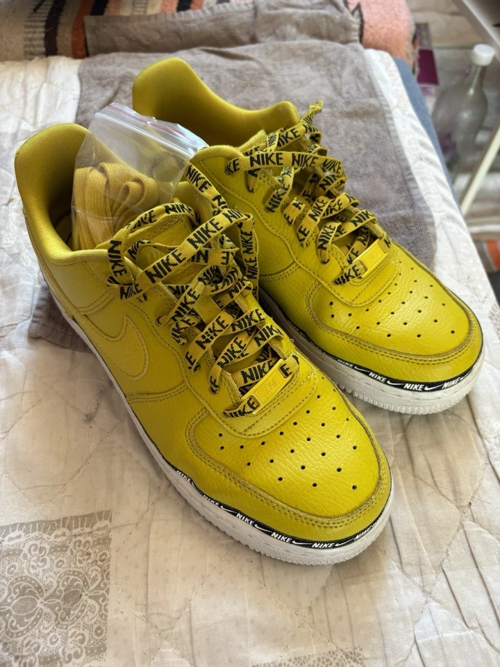 Nike Air Force 1 AF-1 Gelb Limited Edition Aus New York Gelb 40 - Bild 2 von 4