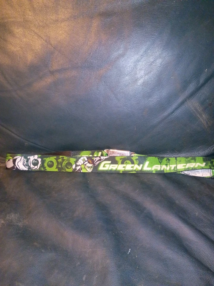 Cinturón de seguridad con hebilla GREEN LANTERN estampado gráfico unisex nailon personaje DC Foto 4 de 4