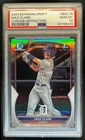2023 Bowman Draft Max Clark Chrome Refractor 1st Prospect #BDC-76 Tigers PSA 10