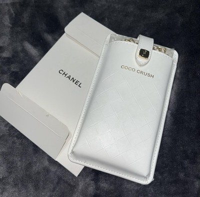 CHANEL Coco Crush Smartphone Card Holder Novelty Crossbody Pouch