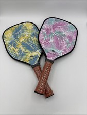 Tommy Bahama Pickle Ball Paddle Set New Without Box Free Ship