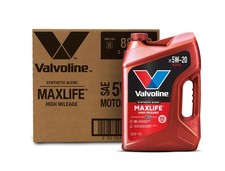 High Mileage Car Owners Motor Oil - Valvoline MaxLife 5W-20 5qt 3 Pack 24.00 per gallon
