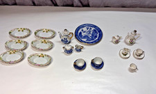 Lot of Vintage Miniature Porcelain Tea Sets and Small Dishes FB-158