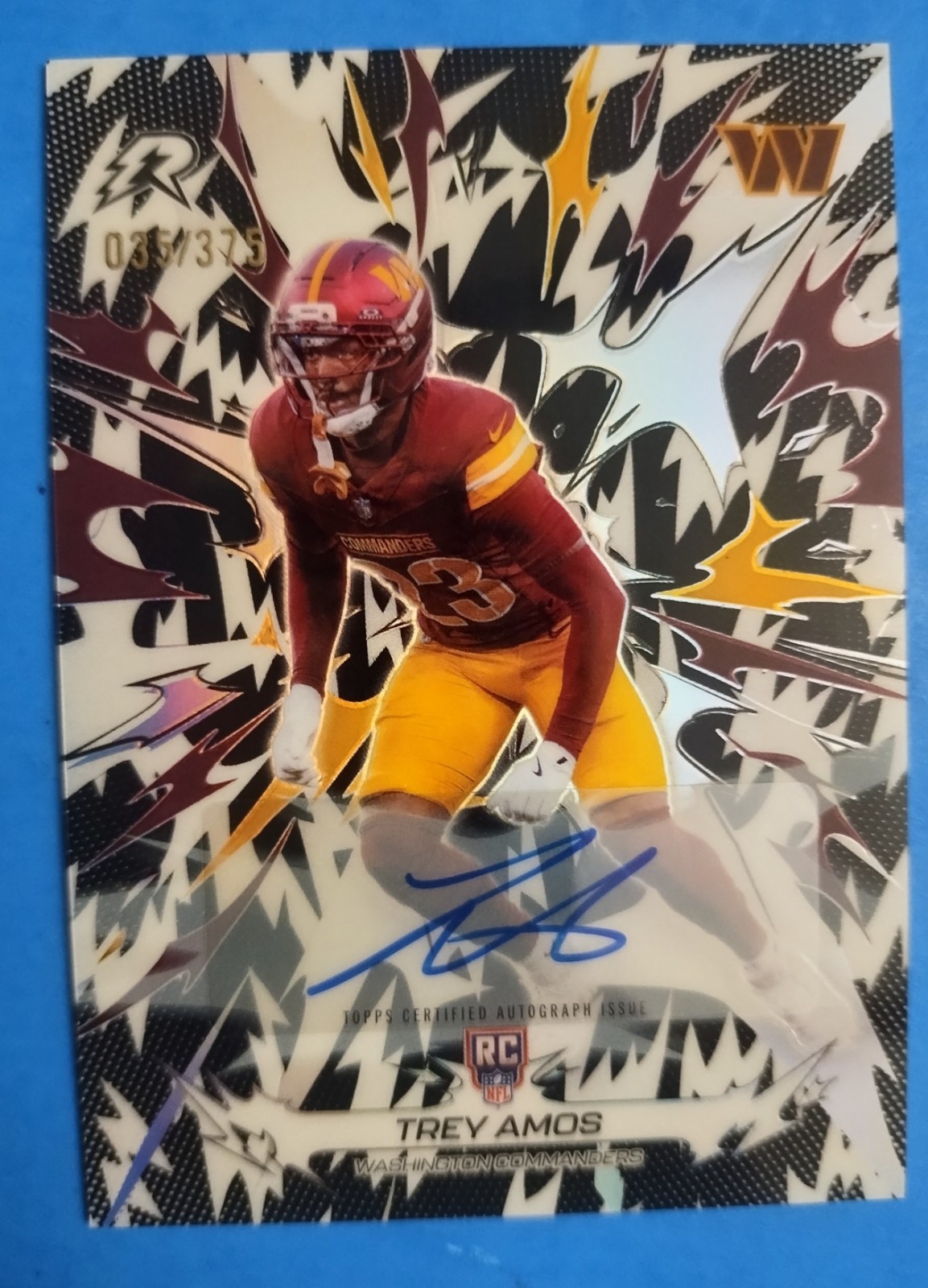 Trey Amos card image