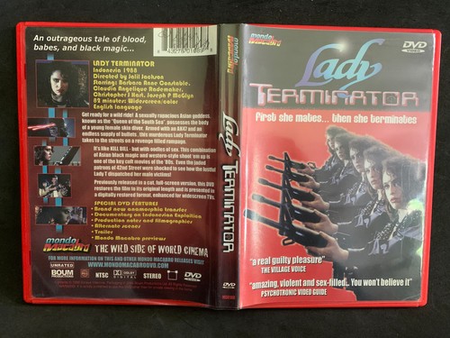 Lady Terminator (Mondo Macabro) (DVD, WIDESCREEN, UNRATED, 1988) - USED