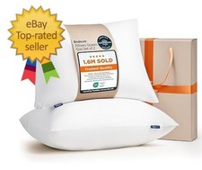 Bedsure Pillows Size Set of 2 - Hotel Collection Bed Pillows for Queen Soft-2PK
