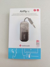 Twelve South AirFly SE, Bluetooth Wireless Audio Transmitter for AirPods - Black