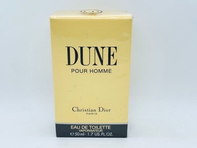 Sealed Vintage Parfum Dior Dune Pour Homme 50 Ml Edt Spray Herren Christian 1997